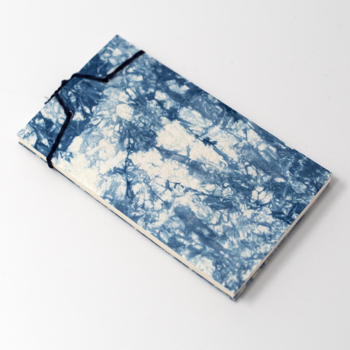awagami small blue notepad top angle