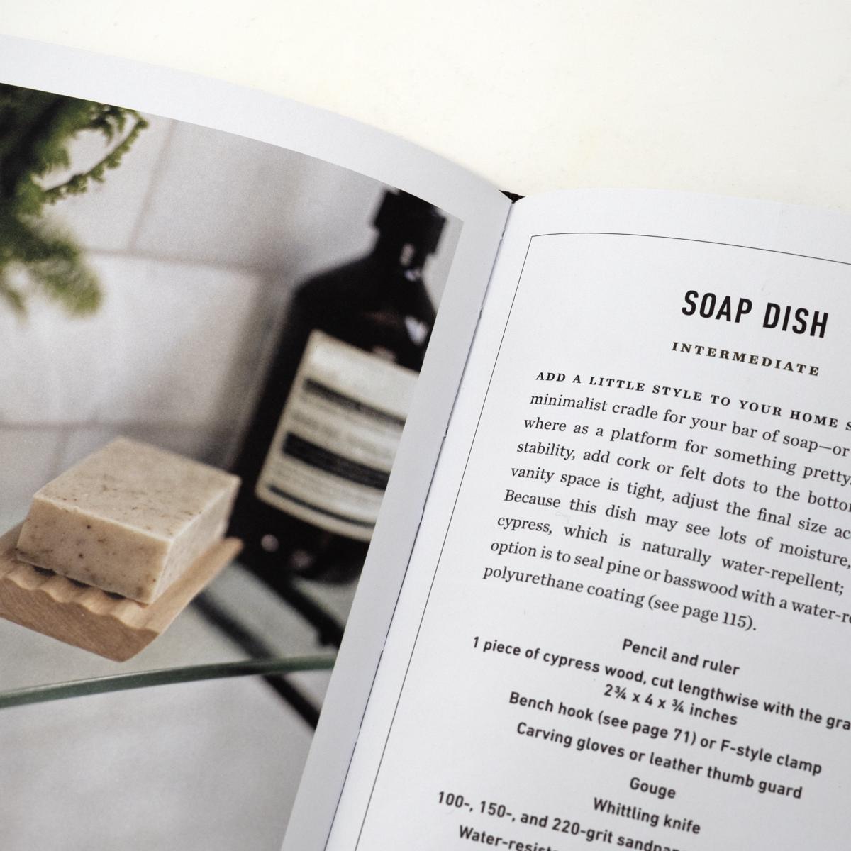 carve book soap dish