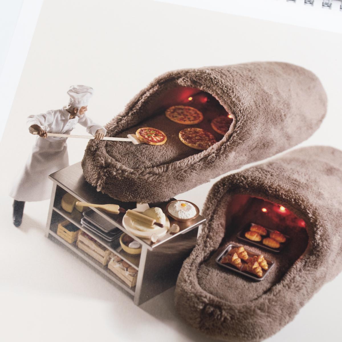 tatsuya tanaka miniature life calendar 2024 inside 2