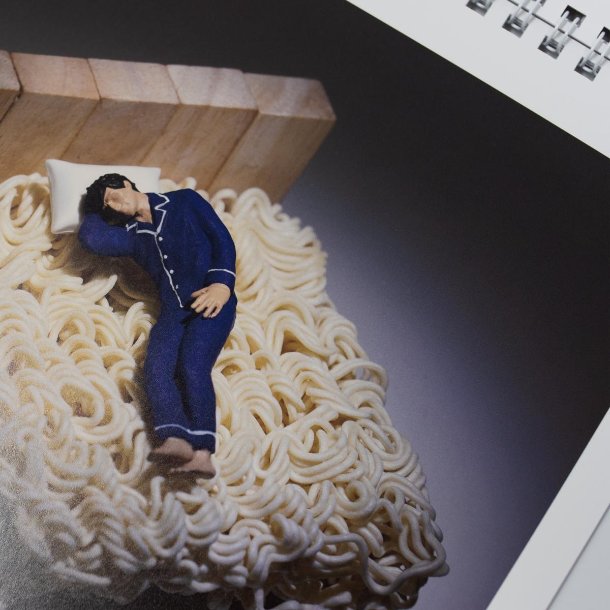 tatsuya tanaka miniature life calendar 2024 inside 4