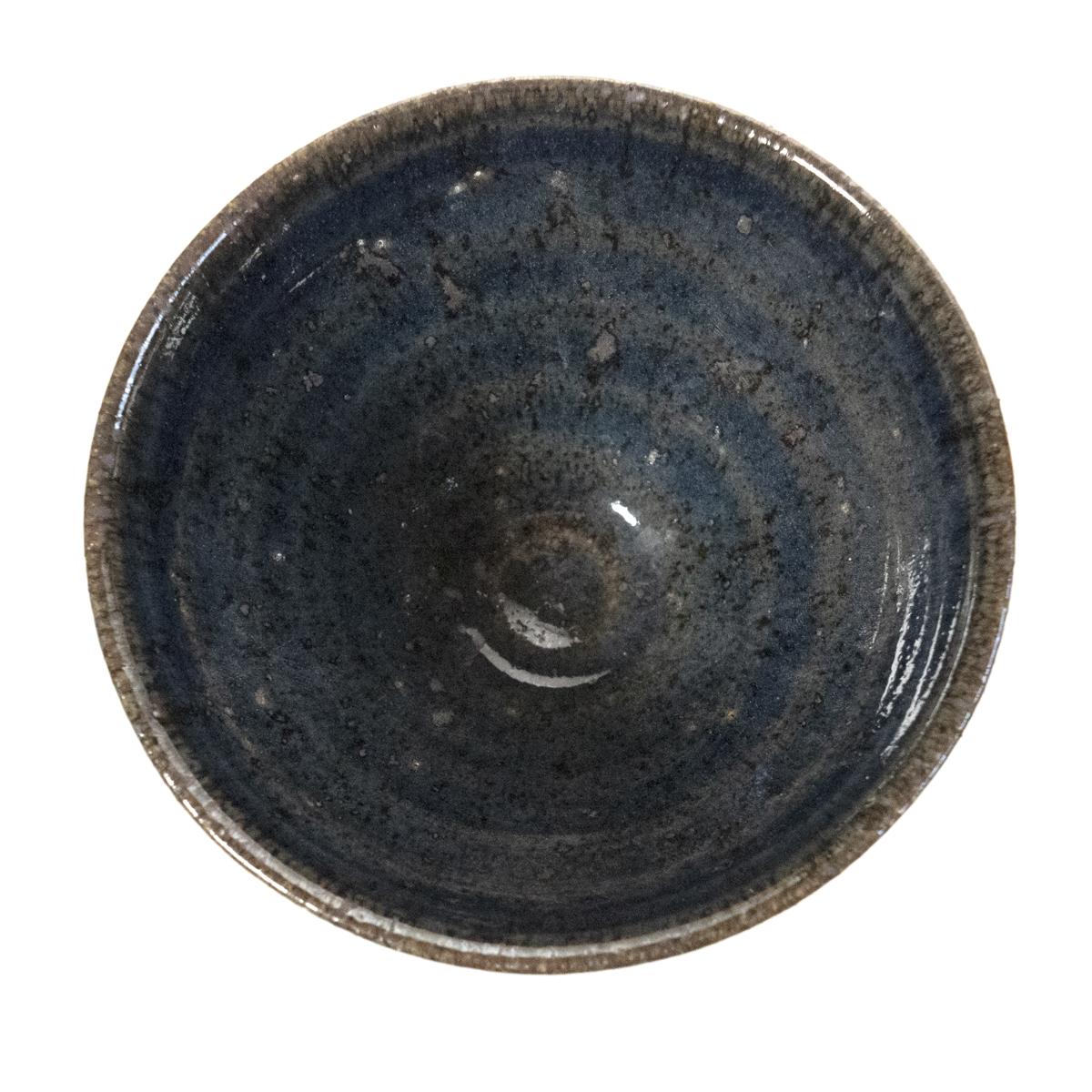 Lisa Armour Brown small blue bowl top