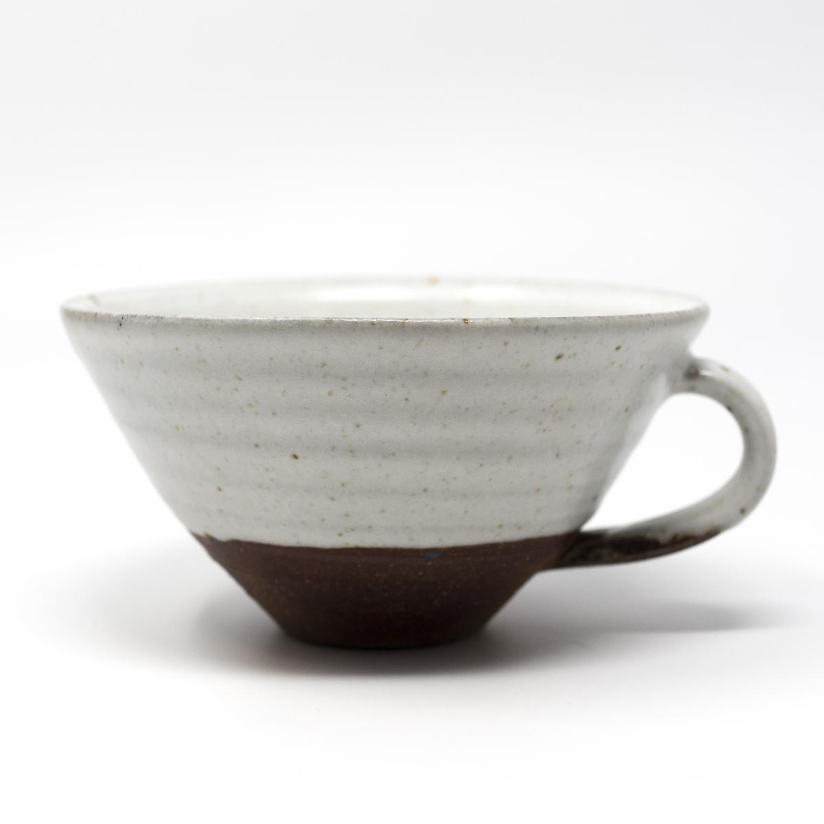 lisa armour brown white cup