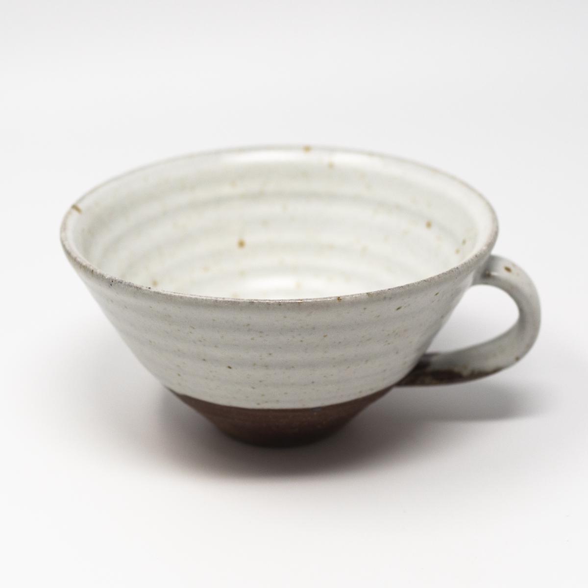 lisa armour brown white cup side