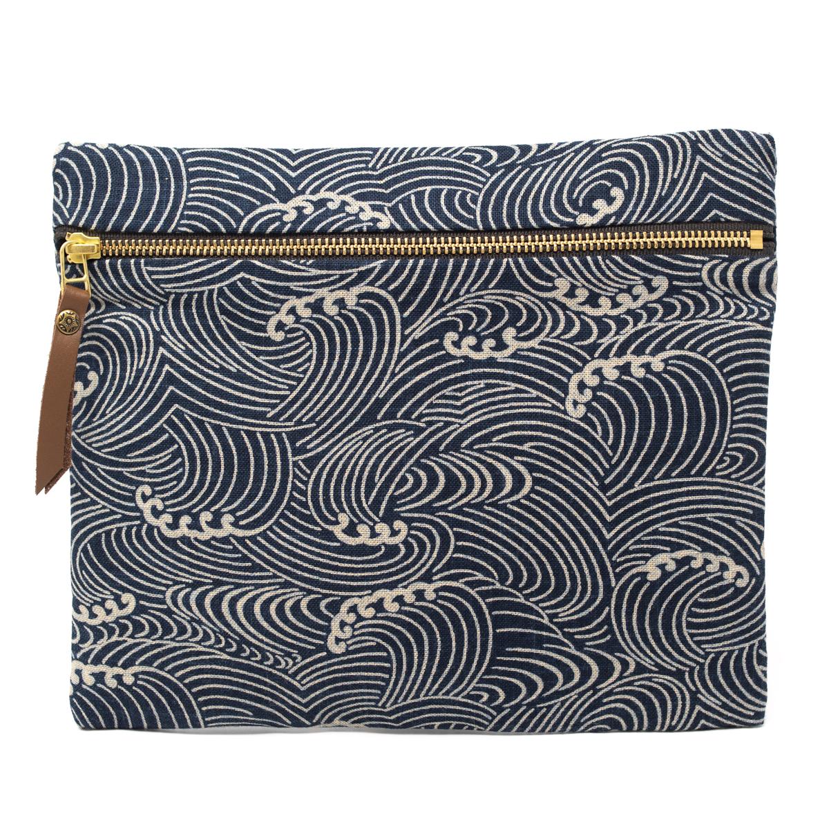 Kiriko made wave purse large