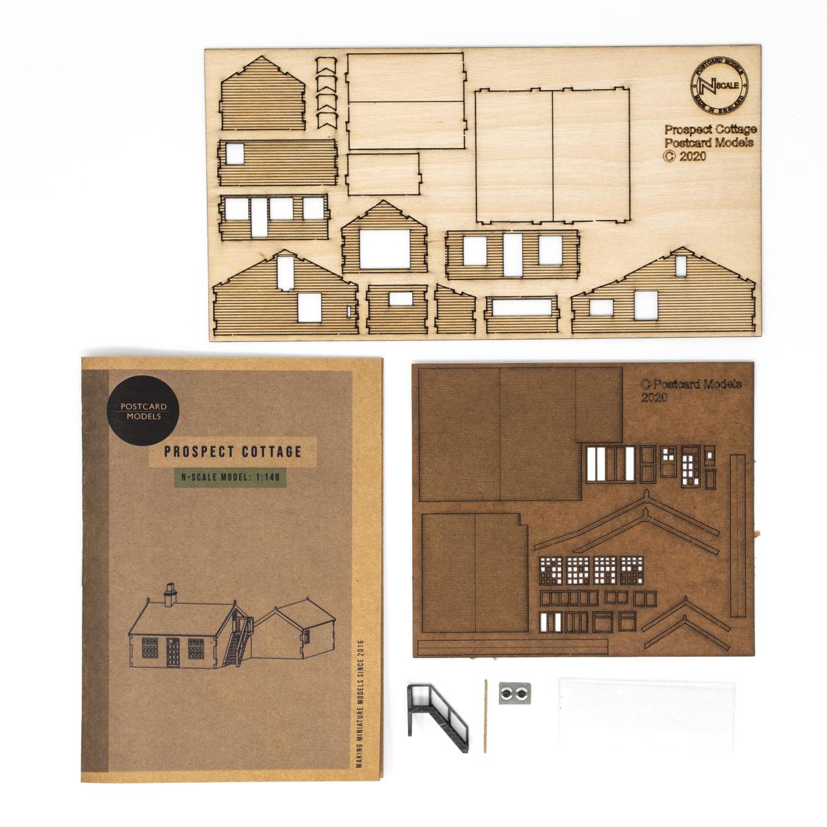 postcard models derek jarman cottage flat