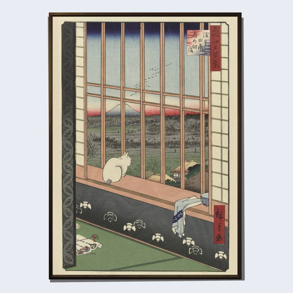 Image of Cat at the Window A2 Print
