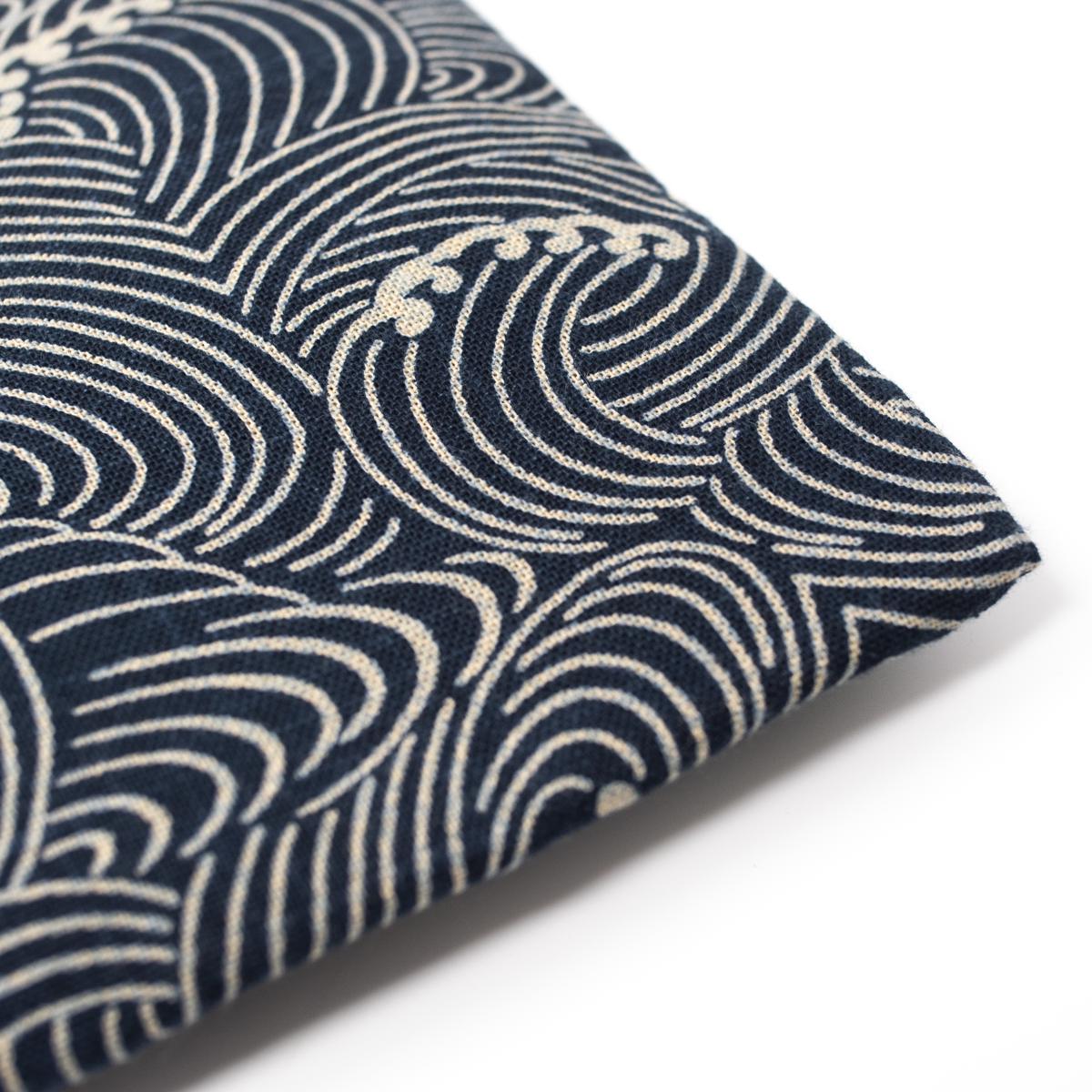 Kiriko made wave purse large closeup