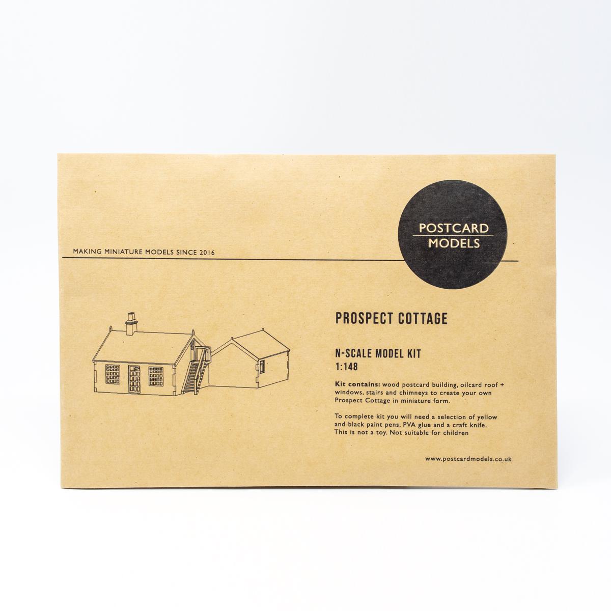 postcard models derek jarman cottage packaging