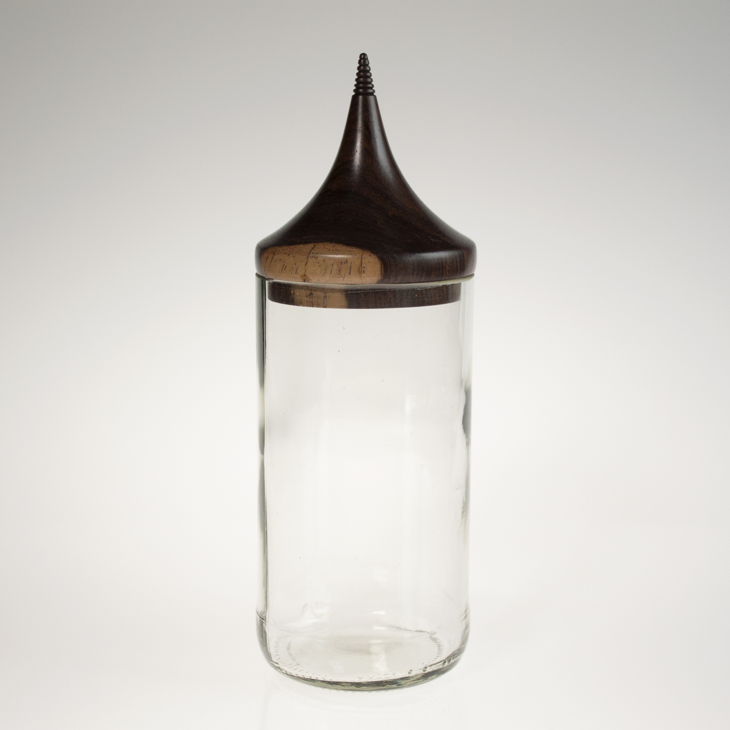 Image of Triangle Clear MidMod Jar
