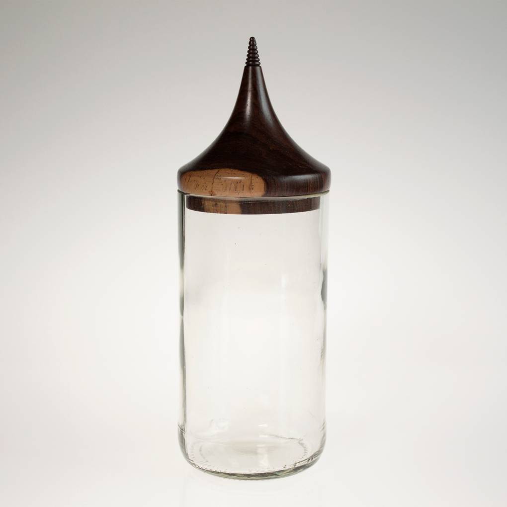 Image of Triangle Clear MidMod Jar