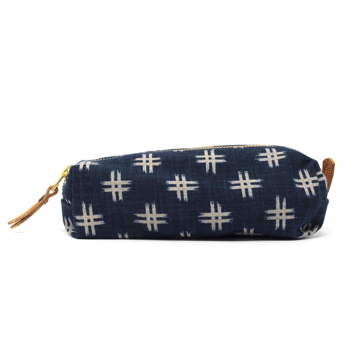 Kiriko made sashiko purse hash