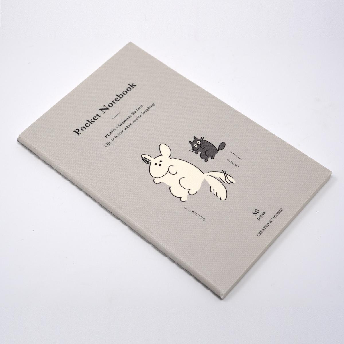 cat dog pocket notebook angle
