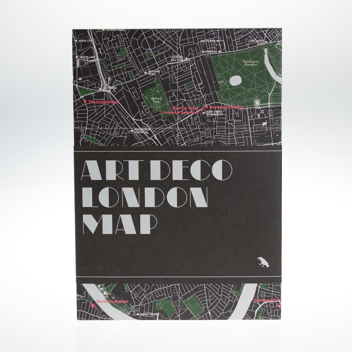 art deco london map