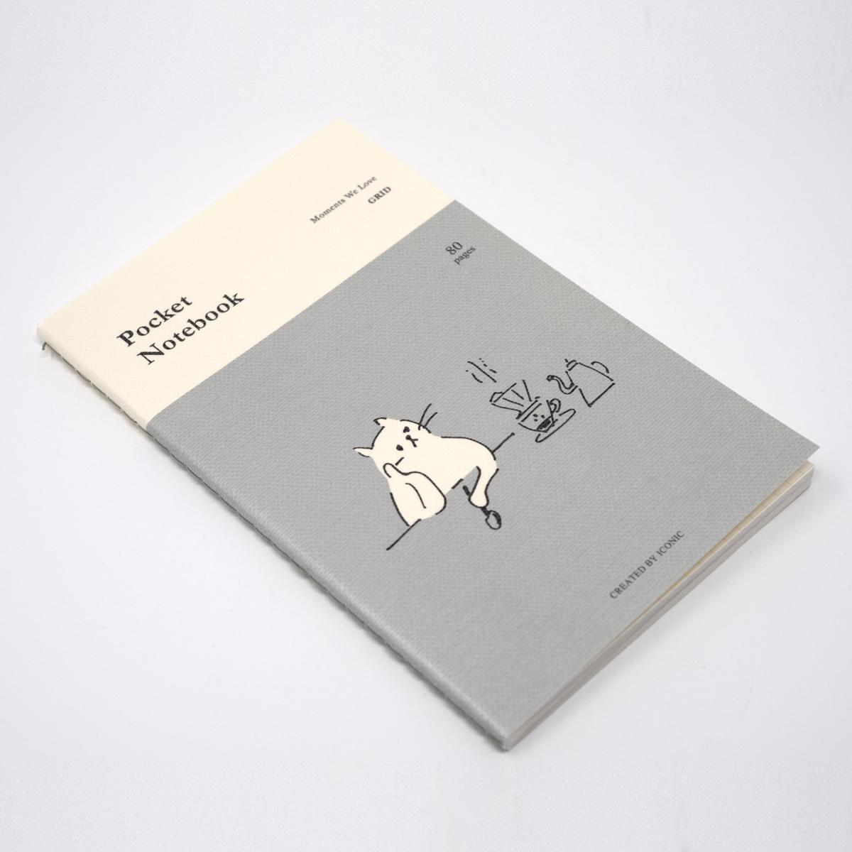 cat pocket notebook angle