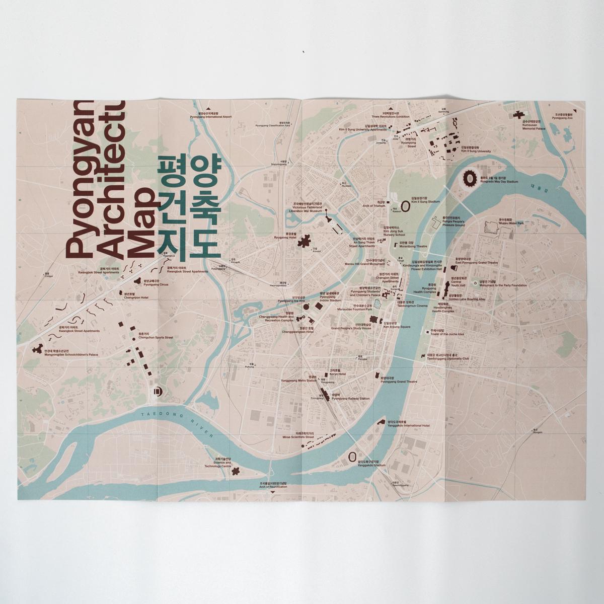 blue crow media pyongyan architecture map open copy