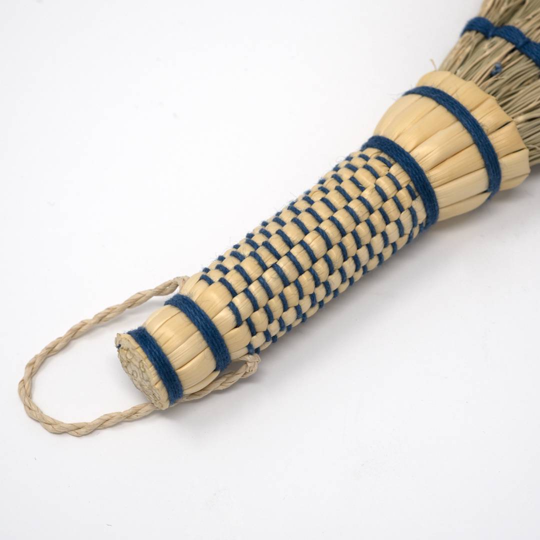 small indigo brush handle reverse