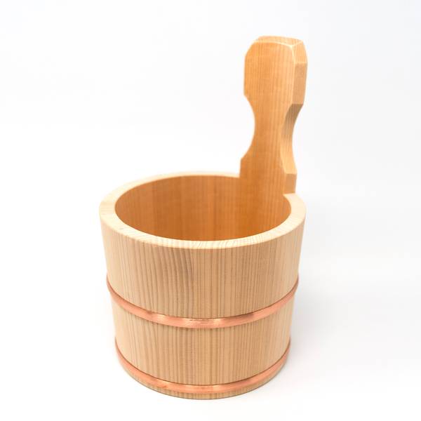 Image of Sawara Bath Bowl with Handle