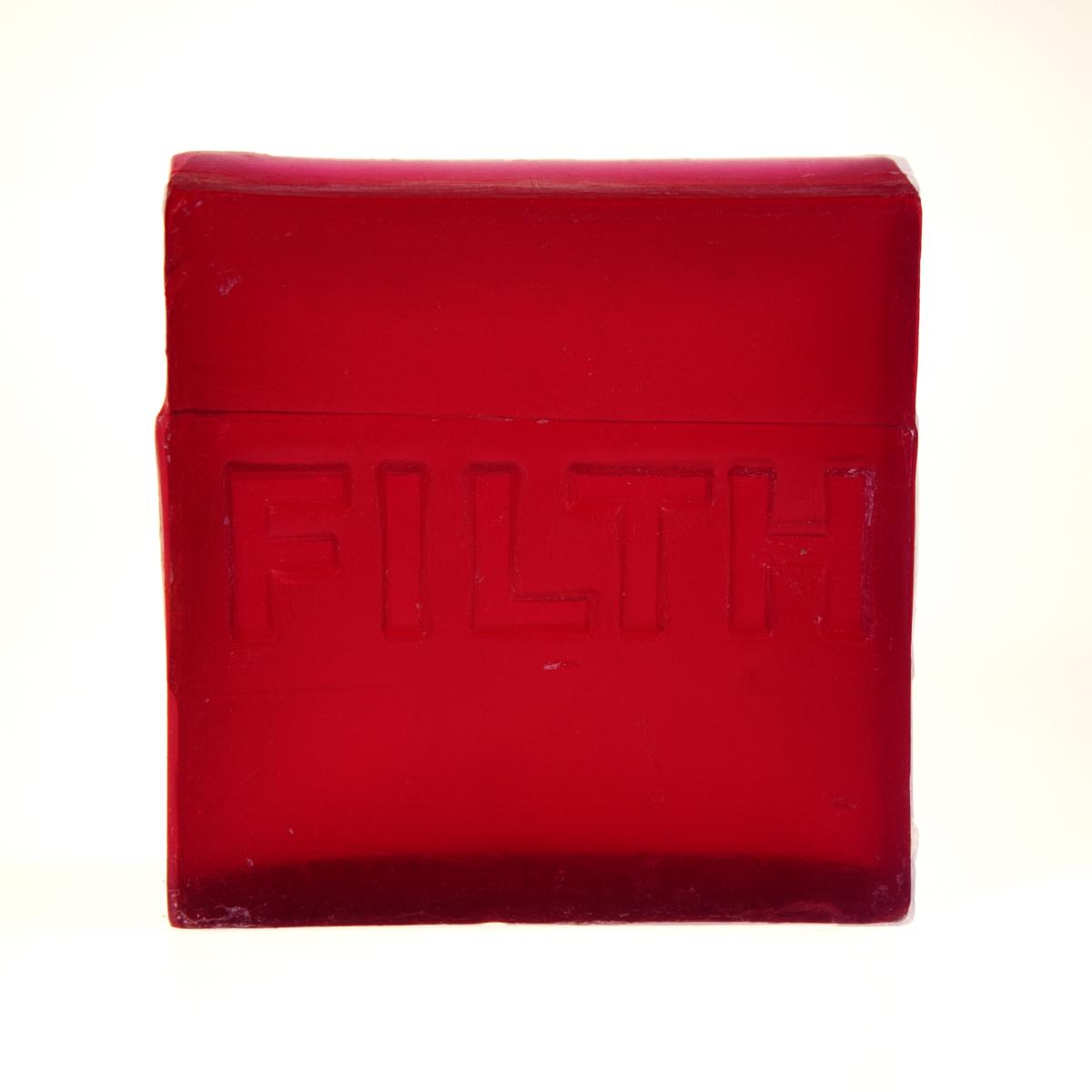 filth soap red