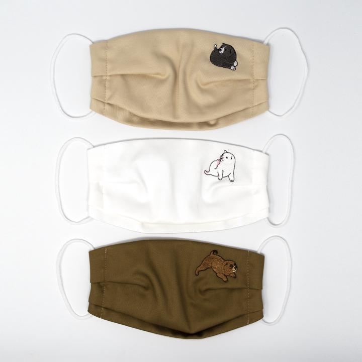 kyototo dog facemasks top flat