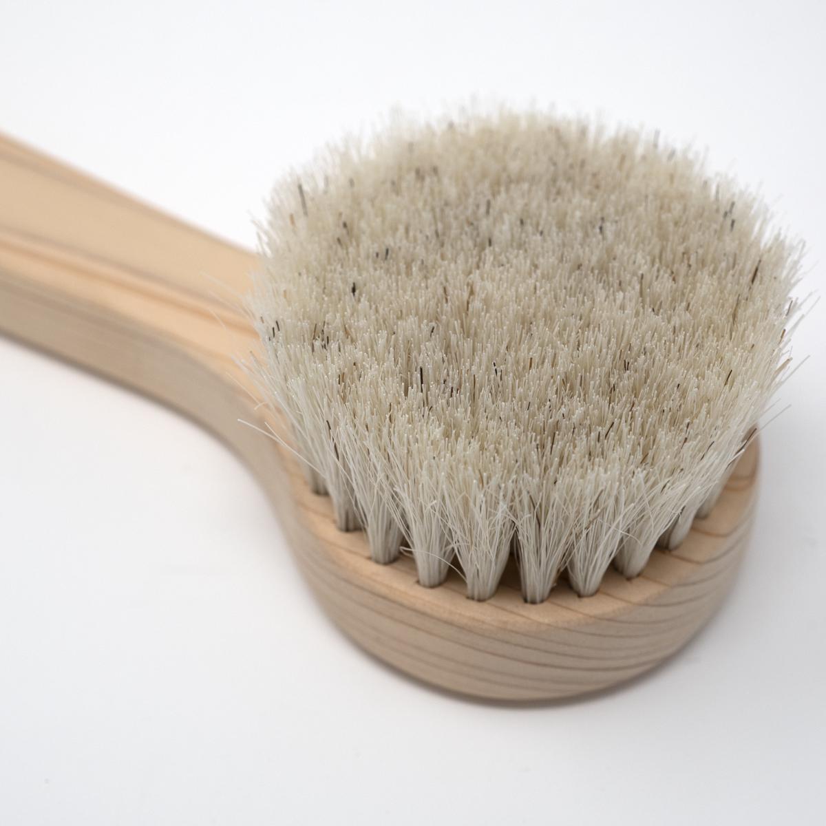 scrub brush bristles