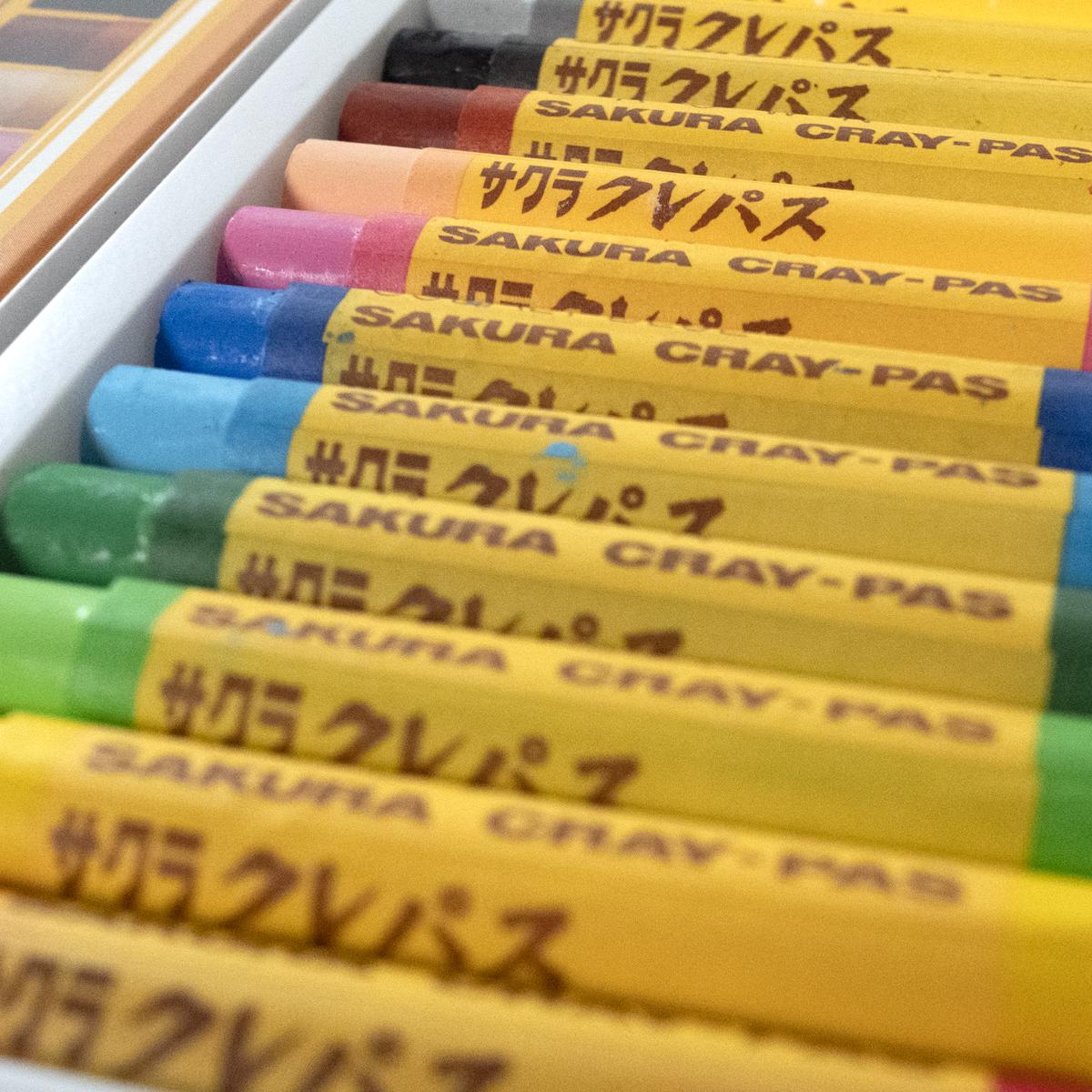 crayons closeup