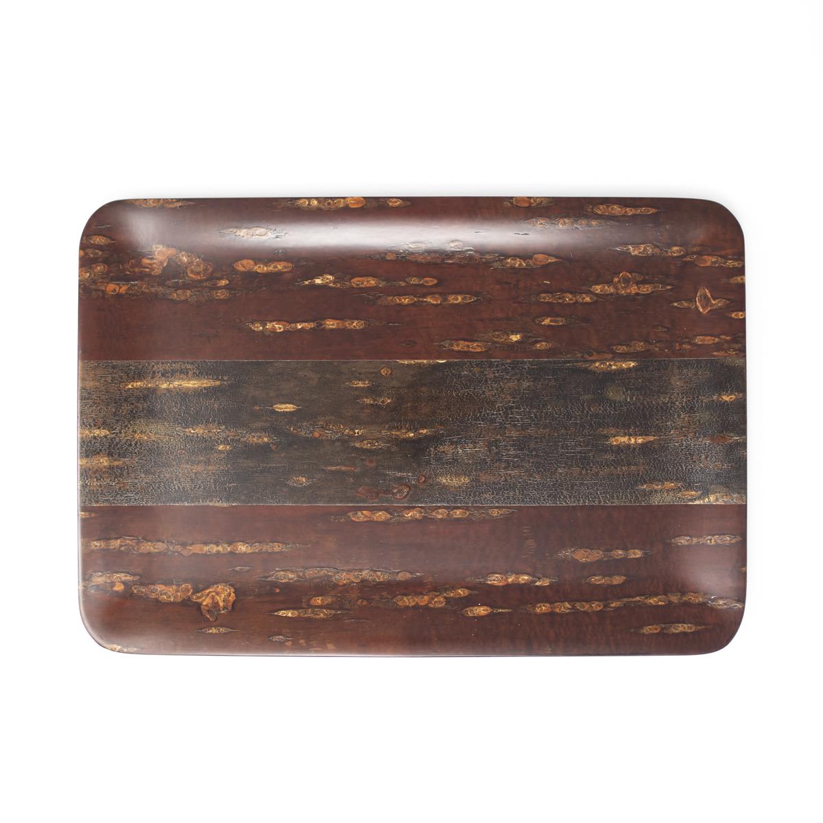 Tomioka brown tray