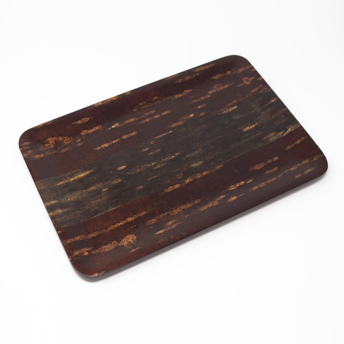 Tomioka brown tray top angle