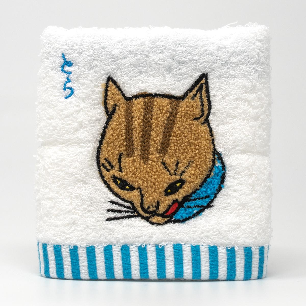 kyototo cat hand towel