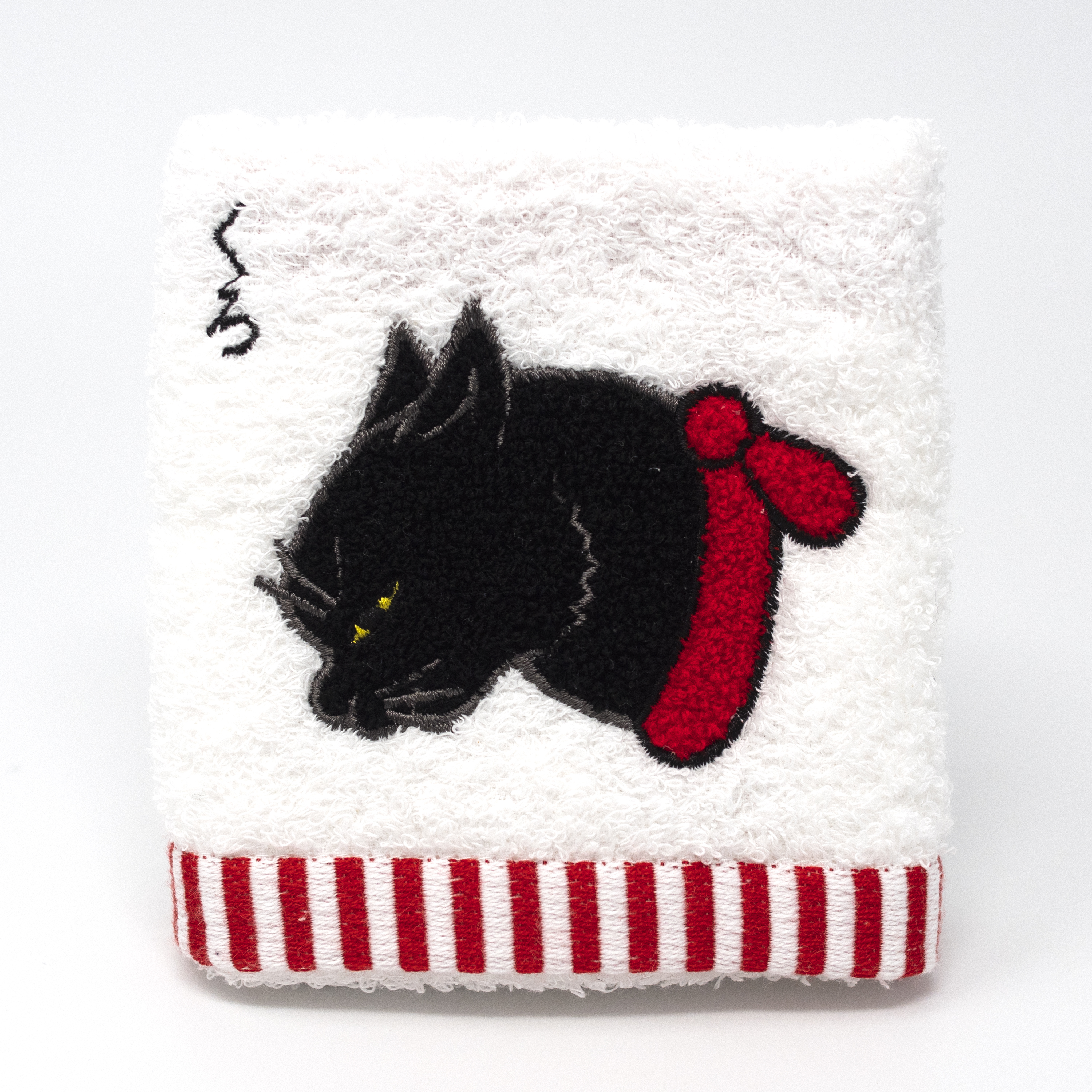 Image of Kuro Cat Hand Towel