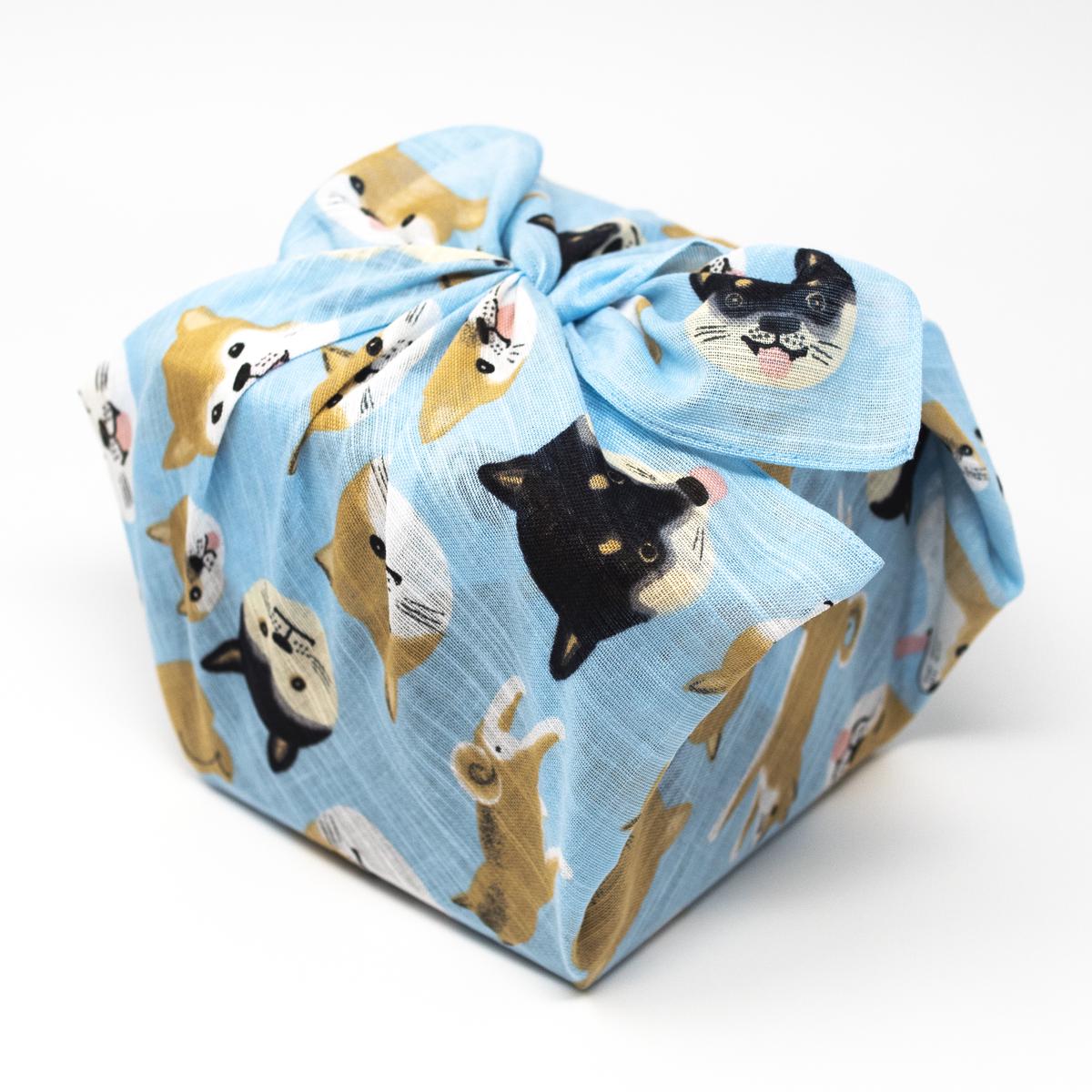 kiriko dog cloth wrapped