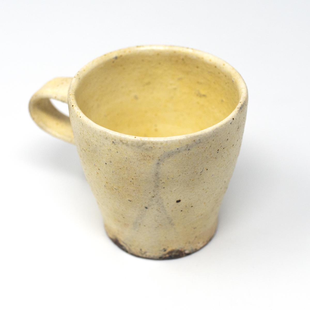 fumie suzuki ceramics white cup top side
