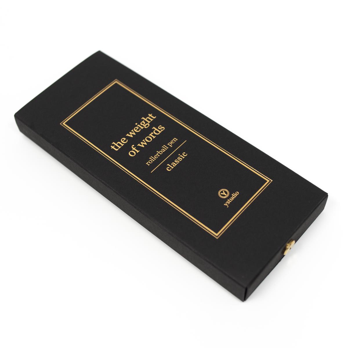 notable y studio ystudio weight of words box top angle