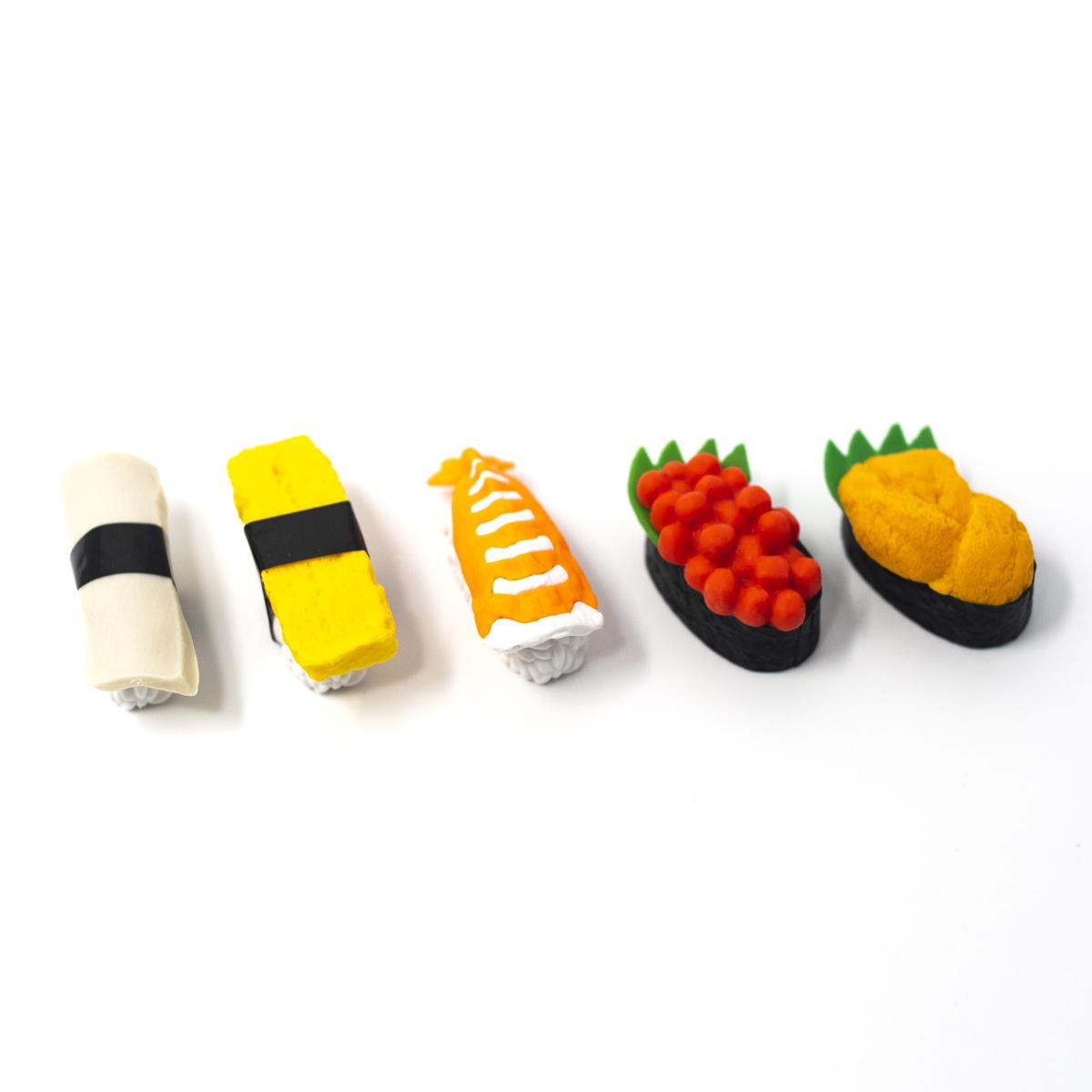general sushi eraser set