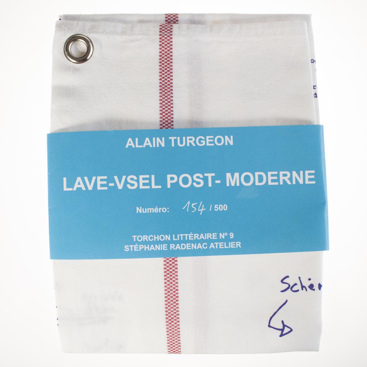 postmodern tea towel flat