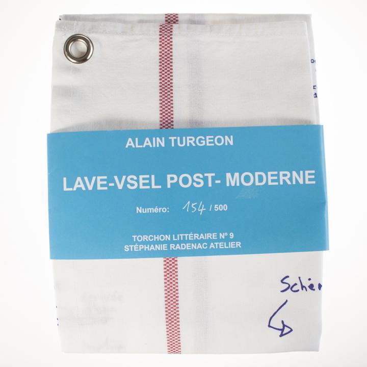 postmodern tea towel flat