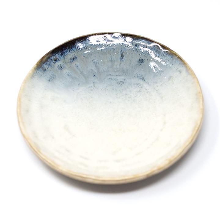 general ceramics blue white plate top