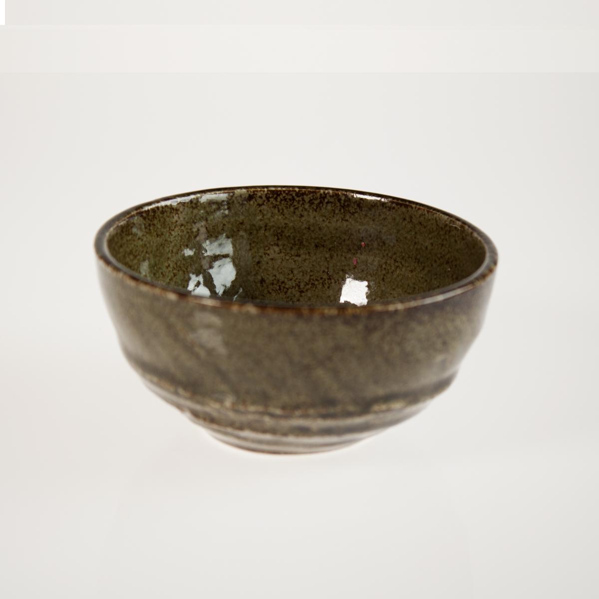 japandi pinch pot green