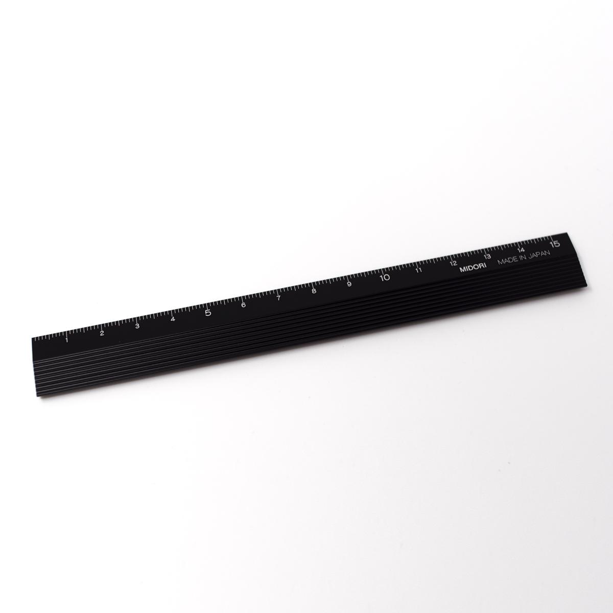 notable midori black ruler angle