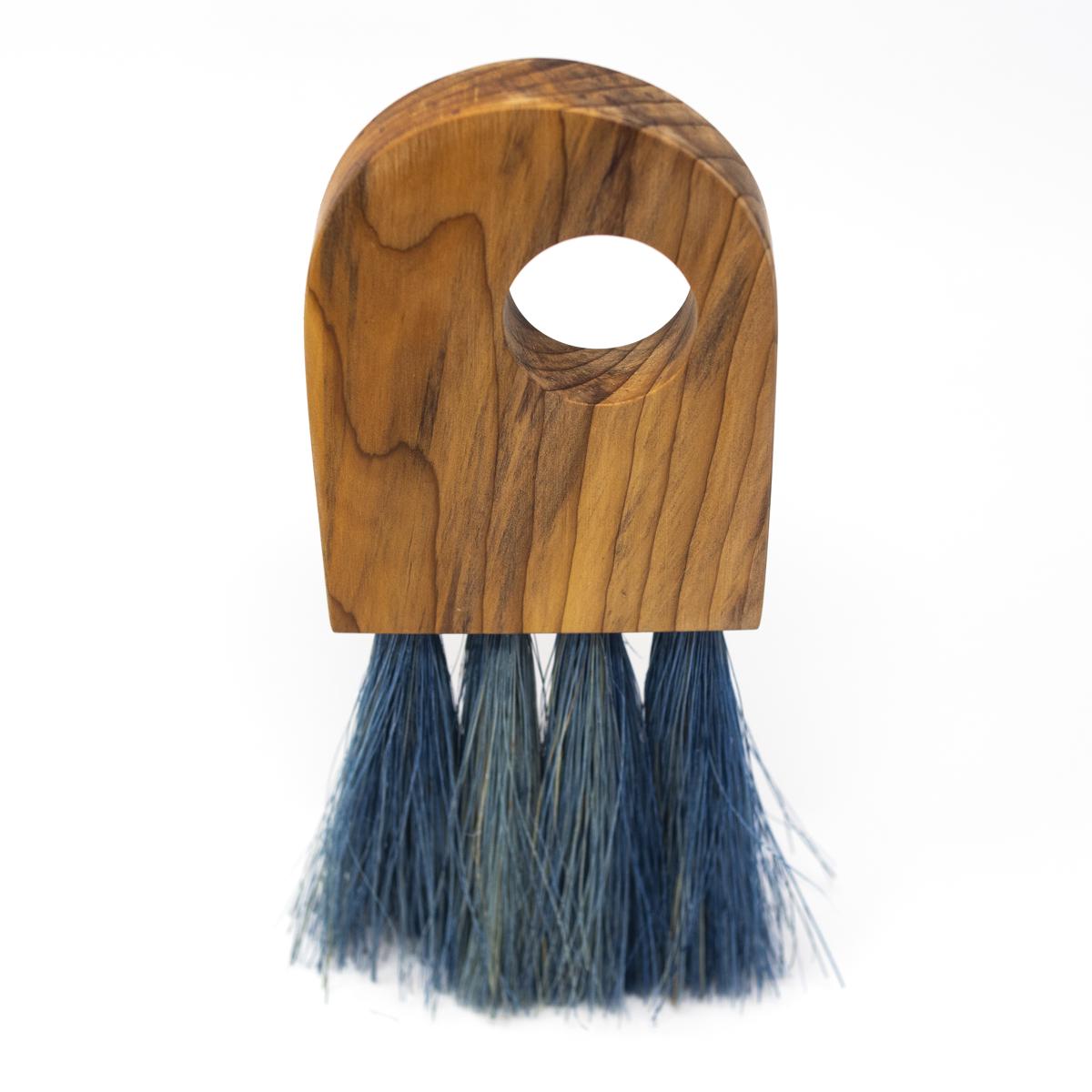 slow made goods large blue brush top angle
