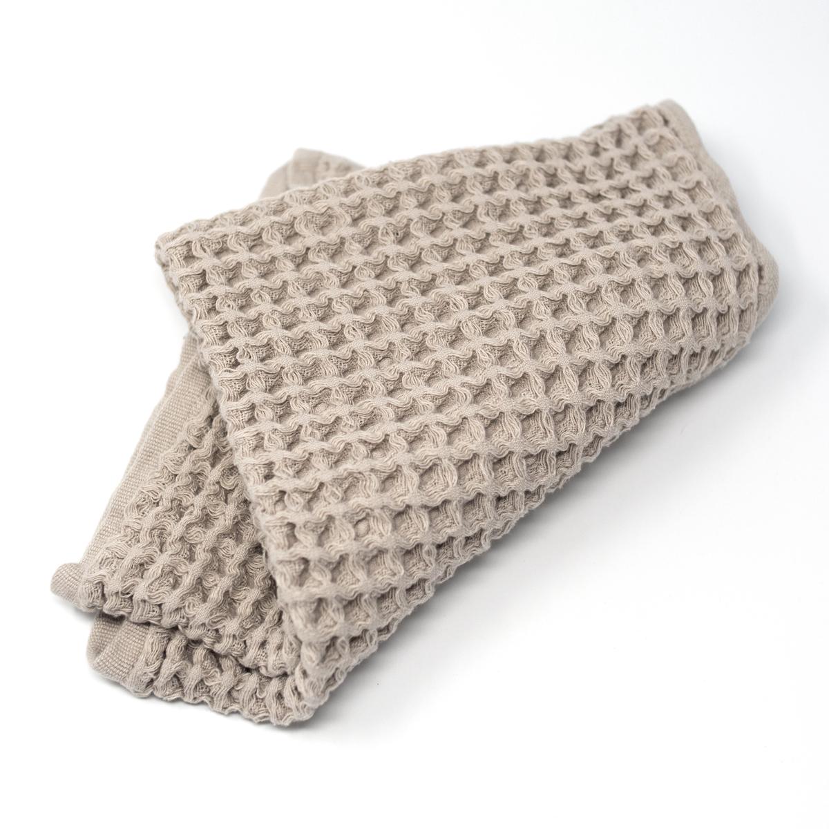 general waffle cloth folded