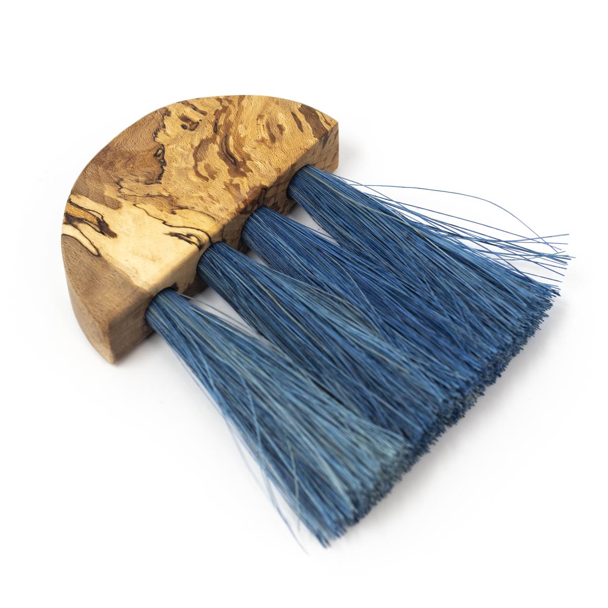 slow made goods small blue brush angle