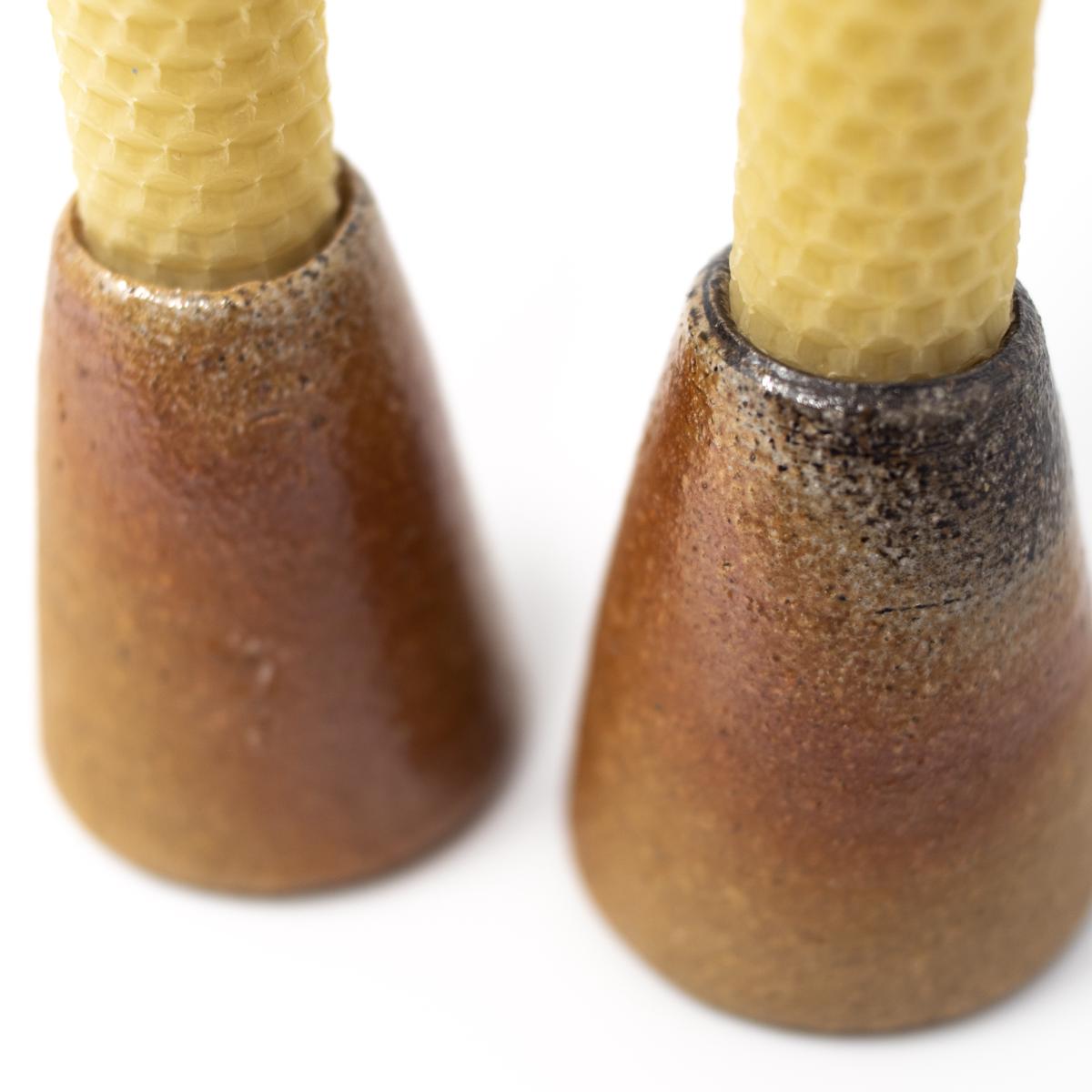 brigitte colleaux candle pair closeup
