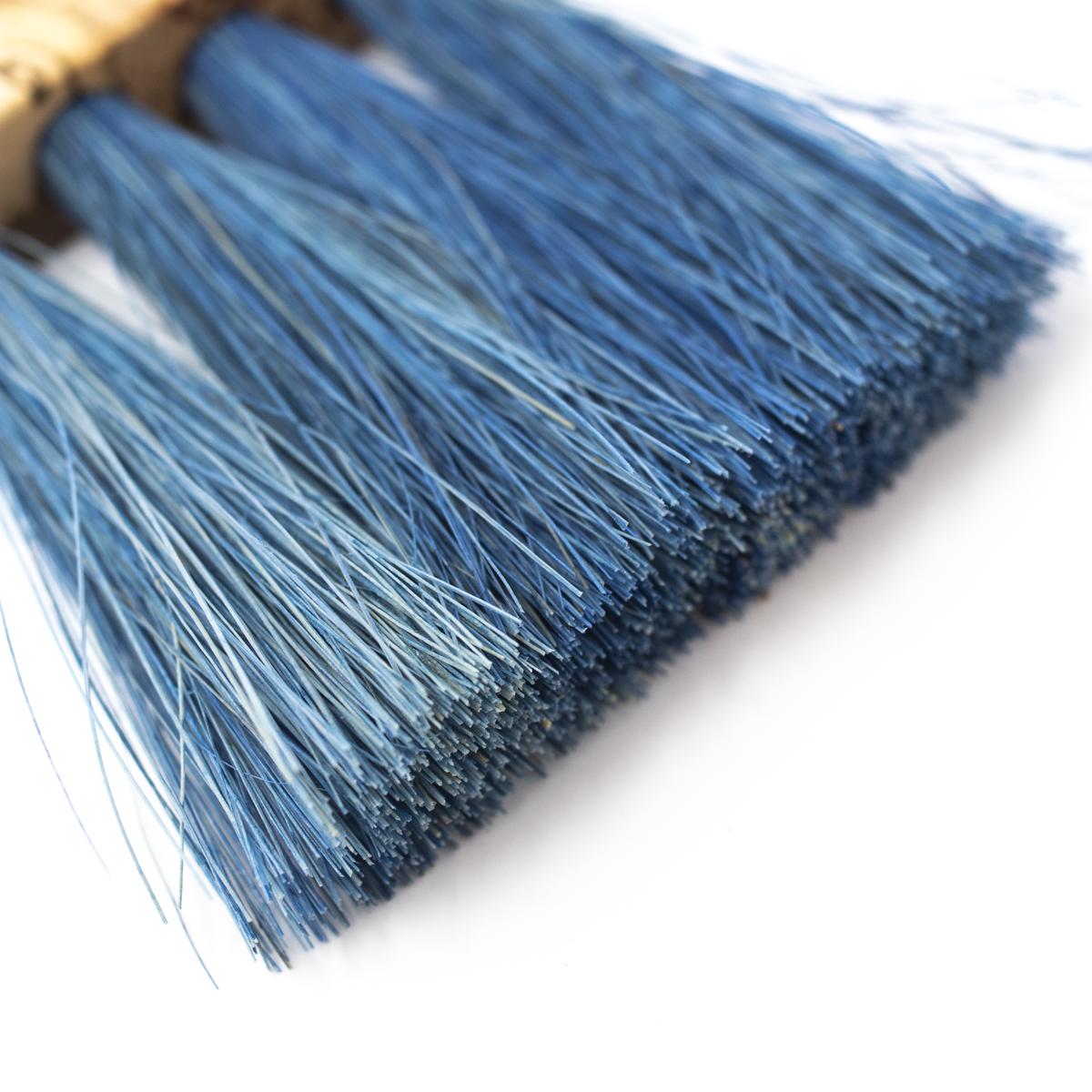 slow made goods small blue brush end