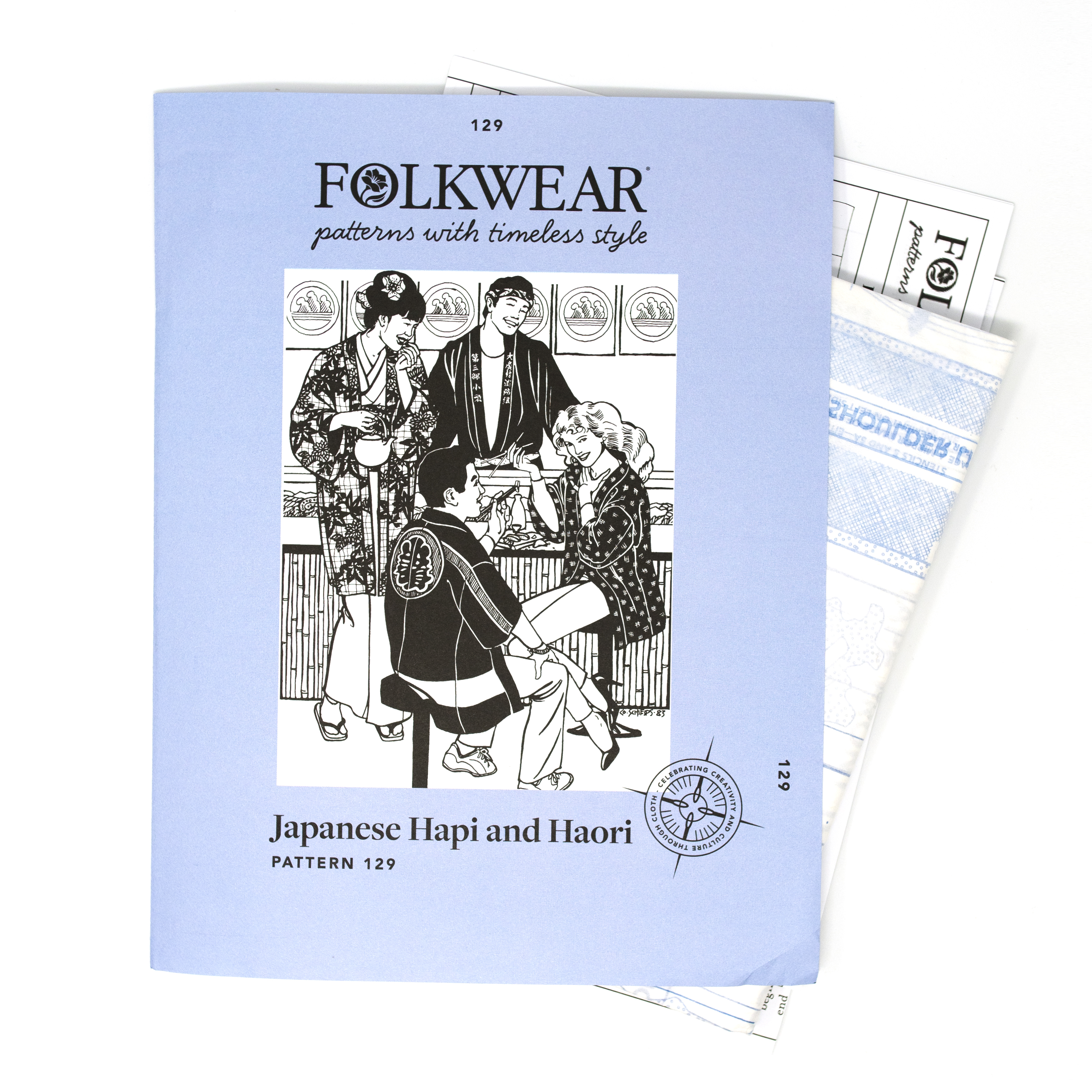 Image of Japanese Happi & Haori Sewing Pattern