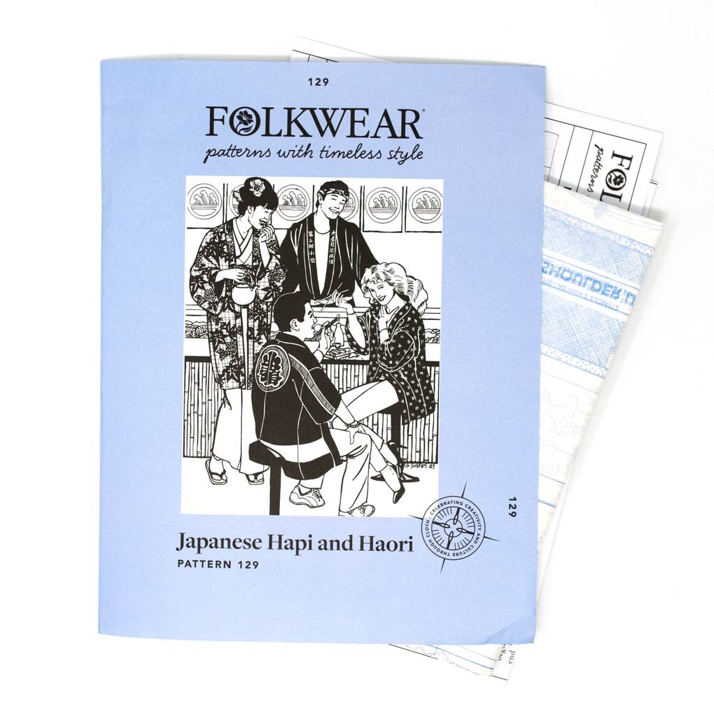Image of Japanese Happi & Haori Sewing Pattern