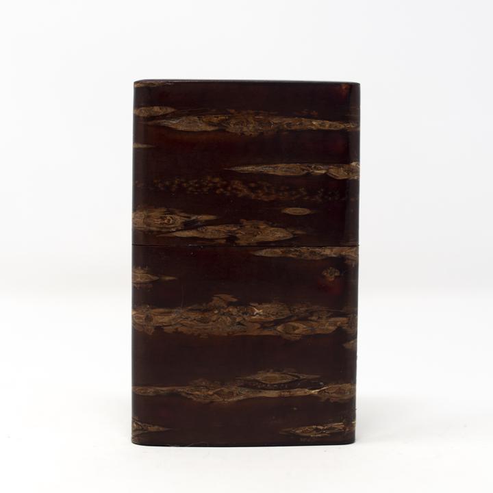 Tomioka dark card case front