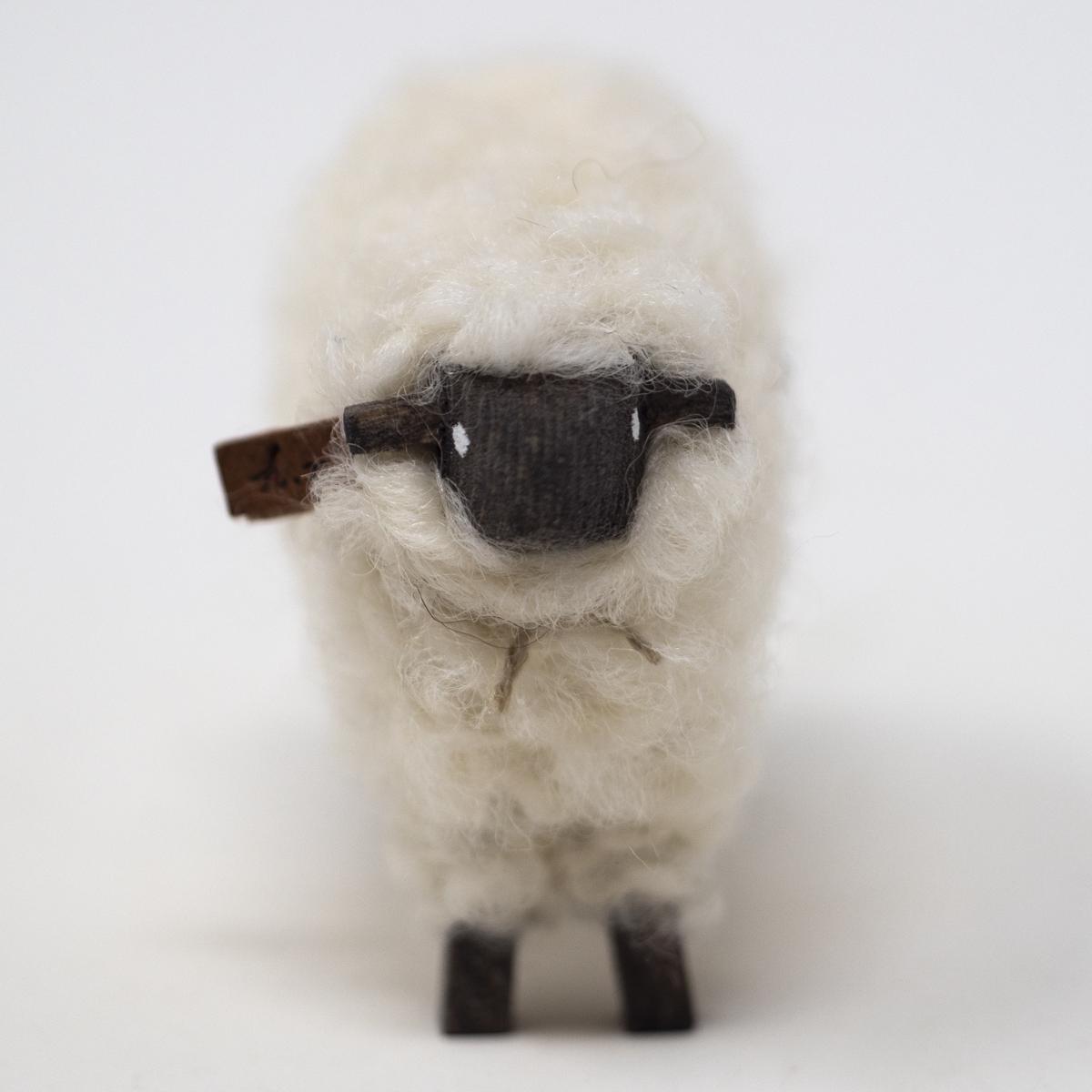 sheep black front