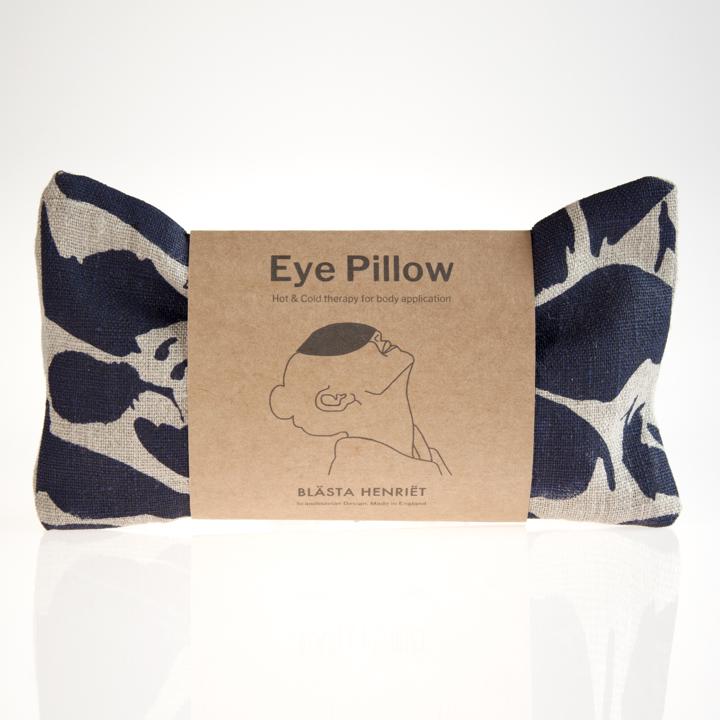 blue eye pillow