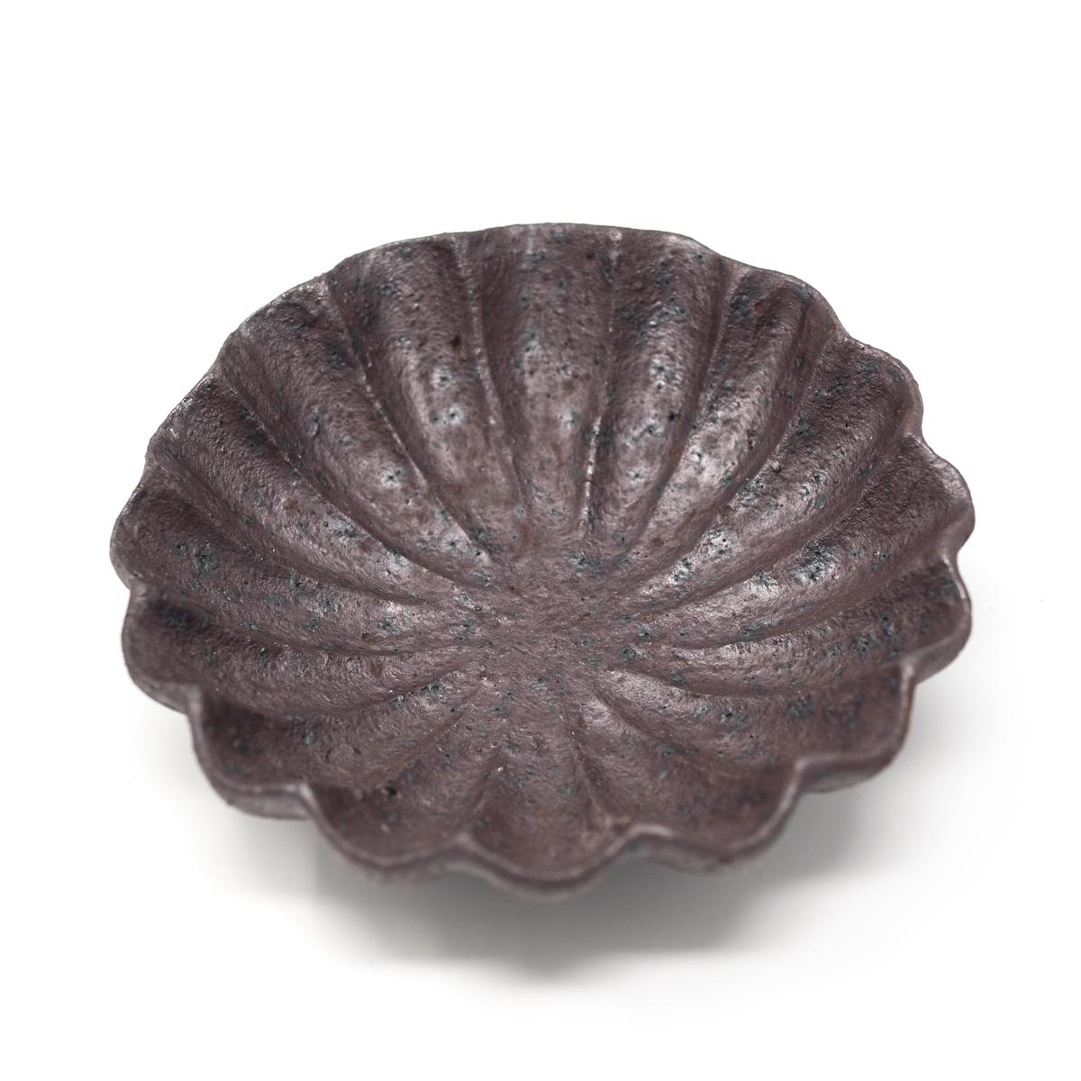 Fumie Suzuki ceramics medium black bowl top