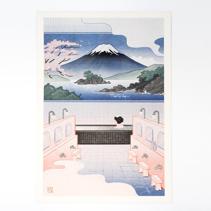 geri draws japan print